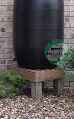 Rain Barrel Wood Stand