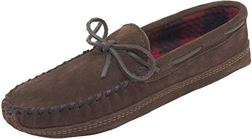 Minnetonka Men's Double Bottom Fleece Slipper