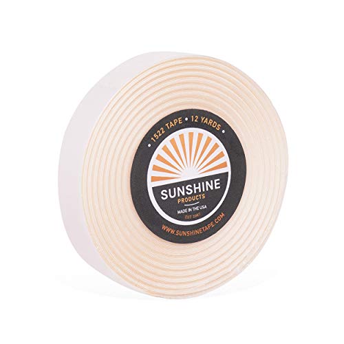 1522 Wig Tape, Clear Double Sided Toupee Tape Roll (3/4" x 12yds)