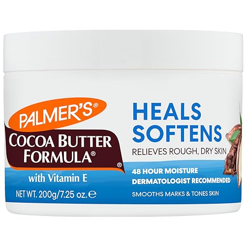 Palmer's Solid Body Lotion, Cocoa Butter Formula with Vitamin E (7.25 Oz) | Body Moisturizer with Vitamin E for Extremely Dry Skin, Softens and Soothes, Helps Smooth Marks, Tone Skin, 48 Hour Moisture