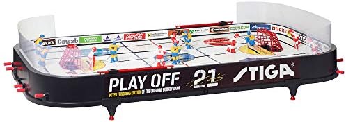 Stiga Tabletop Ice Hockey Game Play Off 21 Sweden-Canada,Black/White,96 x 50 cm