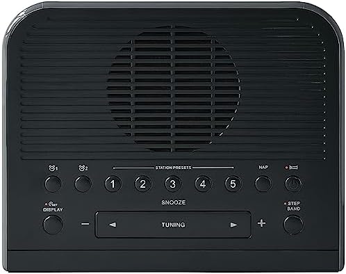 Sangean RCR-5 Digital AM/FM Clock Radio, White