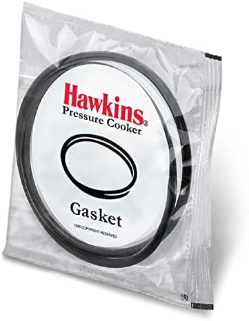 HAWKINS Rubber Gasket Sealing Ring for 2–4 L Pressure Cookers (Black) – Set of 2, Baby Gaskets