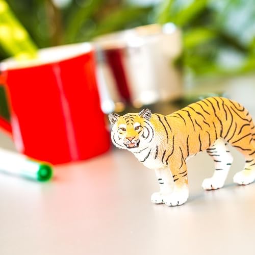 Safari Ltd. Bengal Tigress Figurine - Lifelike 5" Hand-Painted Wildlife Figure - Educational Toy for Boys, Girls & Kids Ages 1+
