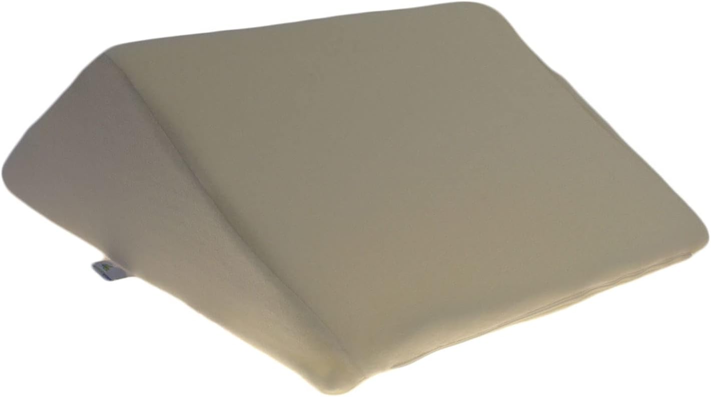 The Angle Wedge Pillow – Leg & Knee Pillow Wedge for Sciatica Pain Relief, Body Pain, Lumbar Decompression – Triangle Foam Cushion Bed Bolster for Lower Back Support, Small | Leg and Knee Pillow Wedge, Body Pain, Lumbar Decompression, Triangle Foam Cushi…