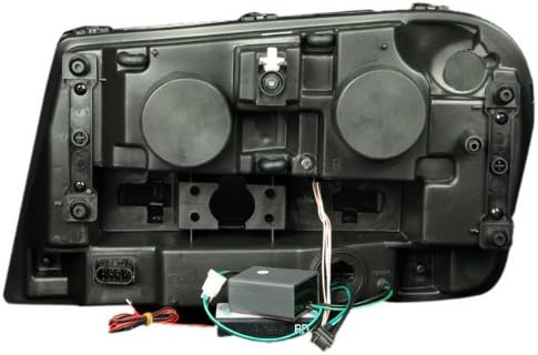 Anzo USA 111127 Chevrolet Trailblazer Black Projectors w/Halos Headlight Assembly - (Sold in Pairs)