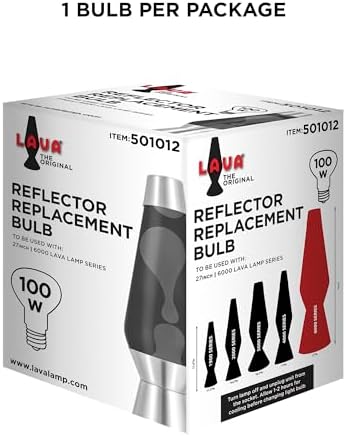 Lava the Original 501012 Lava Lamp 100-Watt Replacement Bulb