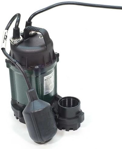 Zoeller Model 49-0005 Water Riddr III Automatic Sump Pump - 1/4 HP, 10 Foot Cord