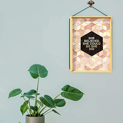 Pack of 20 Zinc Alloy Flower Shape Push Pin Hangers Hook Pin Wall Hooks (Bronze)