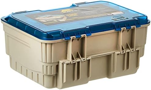 Plano 1349-00 Two Level Magnum 3449 Tackle Box, Sandstone/Blue, One Size