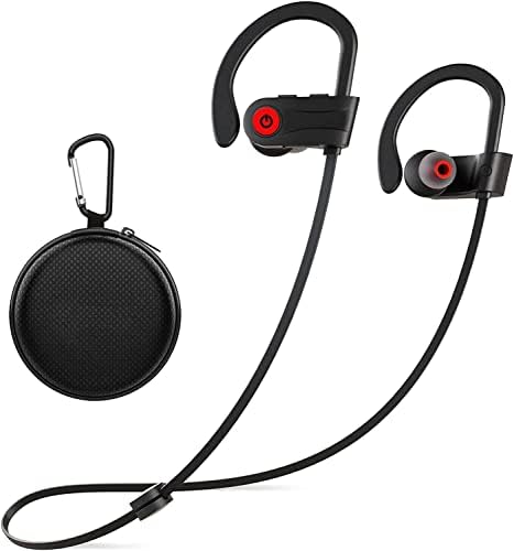 Otium Bluetooth Earbuds Wireless Headphones Bluetooth Headphones, Sports Earbuds, IPX7 Waterproof Stereo Earphones for Gym Running 15 Hours Playtime Sound Isolation Headsets,Black.