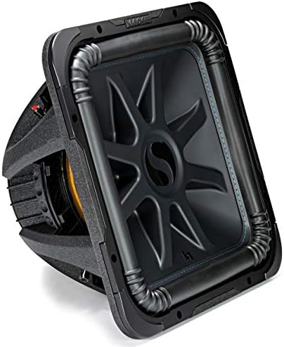 KICKER L7 15" Subwoofer with Box 44L7S152-RS 115SQV Vented Square Enclosure