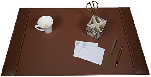 Dacasso Leather Desk pad, 34 x 20, Rustic Brown (P3201)
