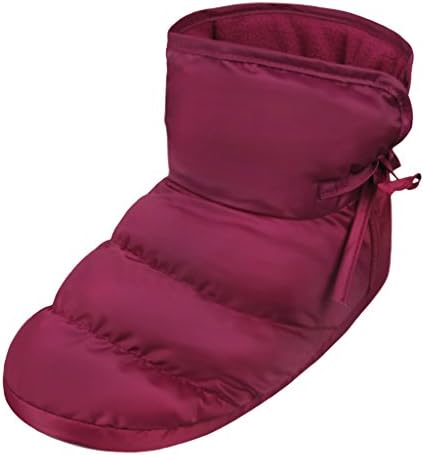 Clobeau Women's Slipper Boots Winter Warm Home Down Bedroom House Slipper Bootie Shoes