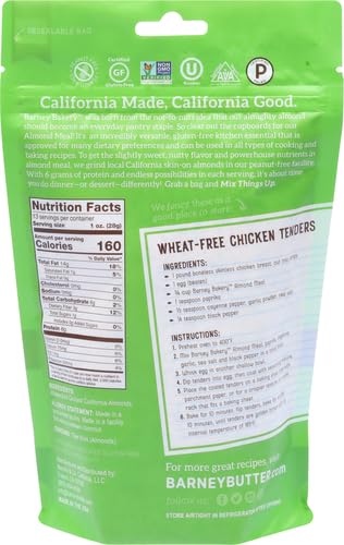 Barney Butter Almond Flour, 13 Ounce, Non-GMO, Gluten Free, Keto, Paleo, Vegan