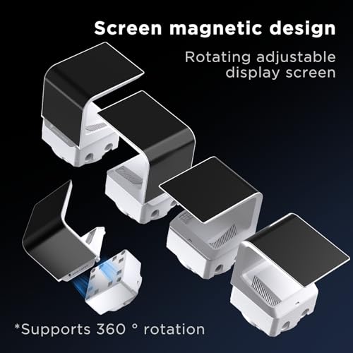 Chill Arc 360mm AIO CPU Cooler, 6.67" 2K AMOLED Screen-Wh | White 320W TDP Water Liquid Cooling | ARGB Fans | Intel LGA1851/1700/115X & AMD AM5/AM4 Compatible| Low noise