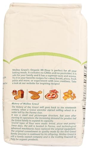 Molino Grassi, Flour 00 Italian, 35.2 Ounce