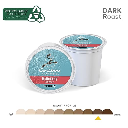Caribou Coffee Caribou Blend Keurig Single-Serve K-Cup Pod, Medium Roast Coffee, 72 Count
