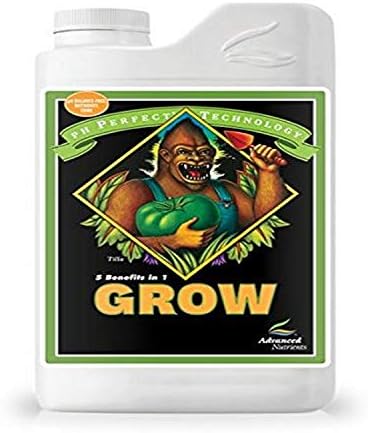 Advanced Nutrients 1301-13 Grow pH Perfect Fertilizer, 500 mL, 0.5 Liter