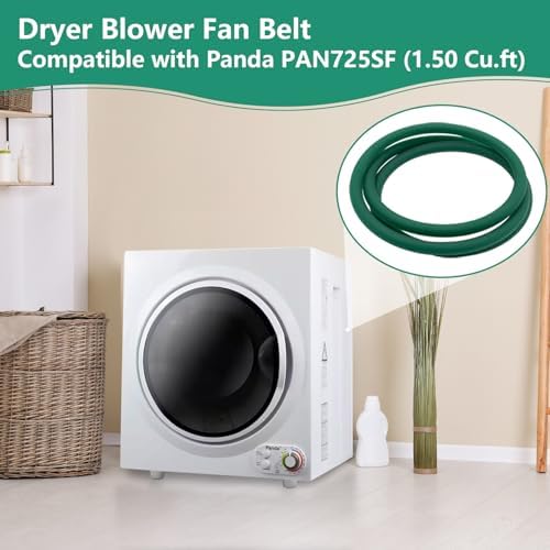 Dryer Blower Fan Belt Mini Compact Dryer(1.50 Cu.ft)- Replacement for Panda PAN725SF