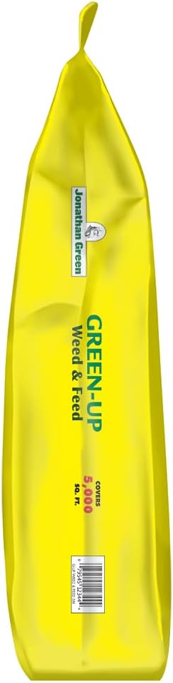 Jonathan Green (12345) Green-Up Weed & Feed - 21-0-3 Grass Fertilizer & Weed Killer (15,000 Sq. Ft.)