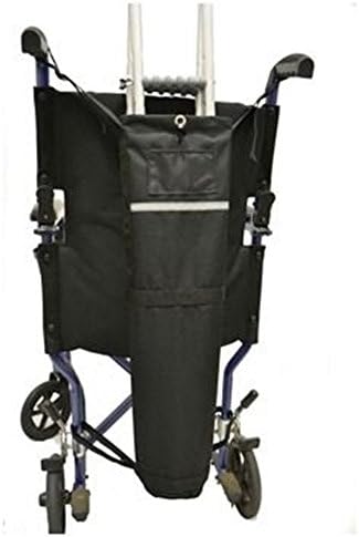 Crutch Carrier for Manual Wheelchairs