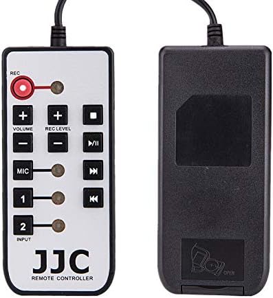 Wired Remote Control Replaces for Zoom RC4 for Zoom H4n H4nPro H4nSP for RODE NT5 Portable Handy Remote Control with 78.7"/200cm Cable to Capture Volume,Record Level,Input Source&Transport Functions