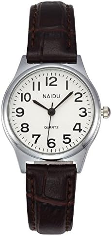 MANIFO Women’s Classical Arabic Numerals Analog Quartz Wrist Watch, 3 ATM Water Resistant