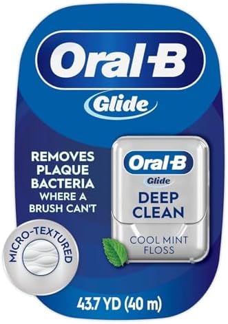 Glide Deep Cln Mint Floss Size 40m Glide Cool Mint Deep Clean Floss