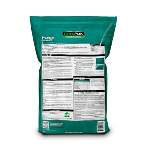 Starter Lawn Food - New Grass Fertilizer, 5,000 sq ft