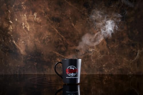 Very Strong Coffee WHOLE BEAN COFFEE, 250g (8.8oz) – 100% Robusta Coffee Beans – Twice the Caffeine