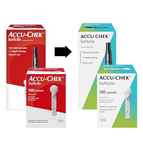 Accu-Chek Softclix Diabetes Lancing Device and 110 Softclix Lancets