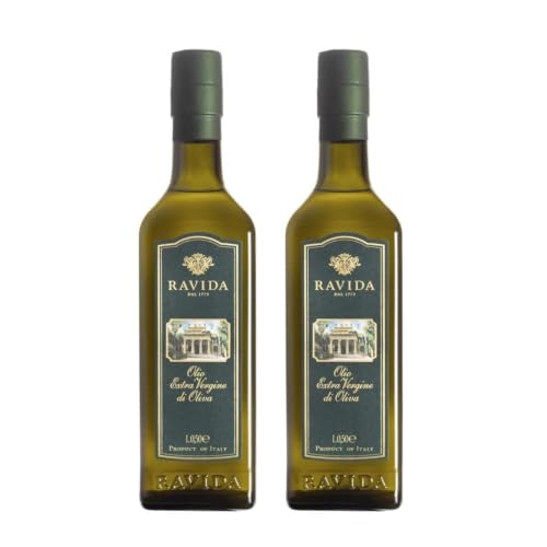 Ravida Extra Virgin Olive Oil, 25 Fl Oz– Multi Award-Winning Sicilian EVOO, Cold Extracted, Medium Fruity, Premium First Cold Pressed Olive Oil