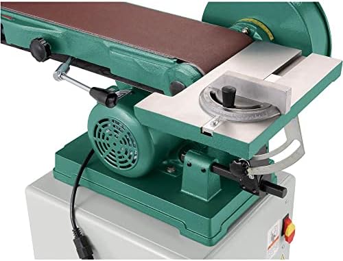 Grizzly Industrial G1014ZX - 6" x 48" Belt/9" Disc Combo Sander with Cabinet Stand