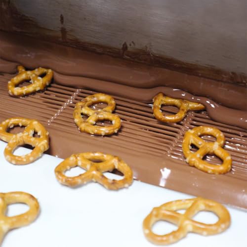 Vermont Nut Free Chocolates Milk Chocolate Covered Mini Twist Pretzels | 7 Ounce Bag, Peanut And Tree Nut Free, Egg-Free, Kosher Certified