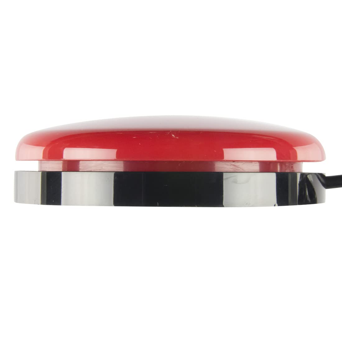 AbleNet Big Buddy Button Red Switch - Large Tactile Assistive Technology Adaptive Switch Device for Accessibility - Product #56100
