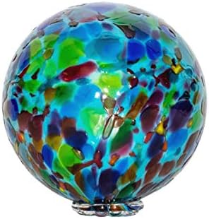 Totally Blown Glassworks Pond Float. Handmade Blown Glass, Garden Gazing Ball, Table Centerpiece