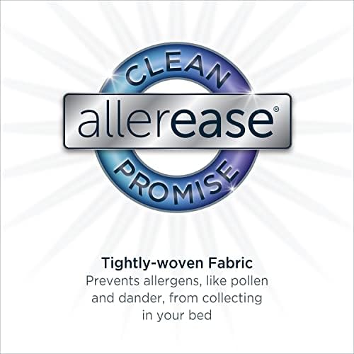 AllerEase Organically Grown Cotton Waterproof Mattress Pad Full
