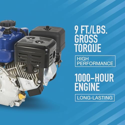 Powerhorse OHV Horizontal Engine - 212cc, 6 HP, 3/4in. x 2 7/16in. Shaft | 3/4in. x 2 7/16in. Shaft, 212cc