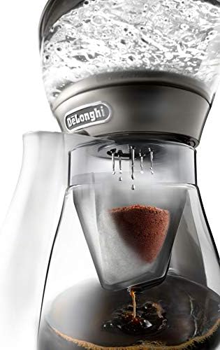 De'Longhi 3-in-1 Specialty Coffee Brewer, IcedCoffee Maker (Bold Cold Brew), Gourmet Pour Over, Premium Drip, SCA GoldenCup Certified, Glass Carafe