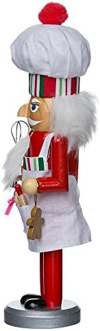 Kurt Adler C5844 10" Wooden Chef Nutcracker
