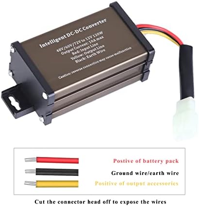 Pro Chaser DC-DC 72V 60V 48V Volt Voltage to 12V Step Down Voltage | Voltage Reducer Regulator 10A 15A 20A 25A 30A 35A for Scooters Bicycles & Golf Carts