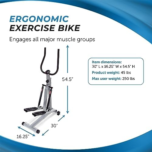 Stamina Products Folding Stepper with Monitor