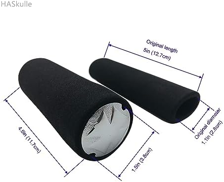 Grip Covers for Big Hands Thicken Your Grips Snug Fit Over 1.2-1.4 inch Grips on Harley BMW Yamaha Honda Kawasaki Suzuki Triumph Can-Am Spyder 5
