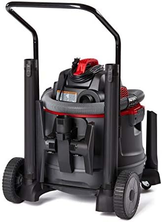 RIDGID 62718 Red 14 gallon RT1400 Wet/Dry Vacuum, Dark Gray and Red