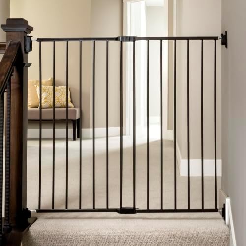 Regalo Safety 36" Extra Tall Baby Gate for Top of Stairs & Dooways