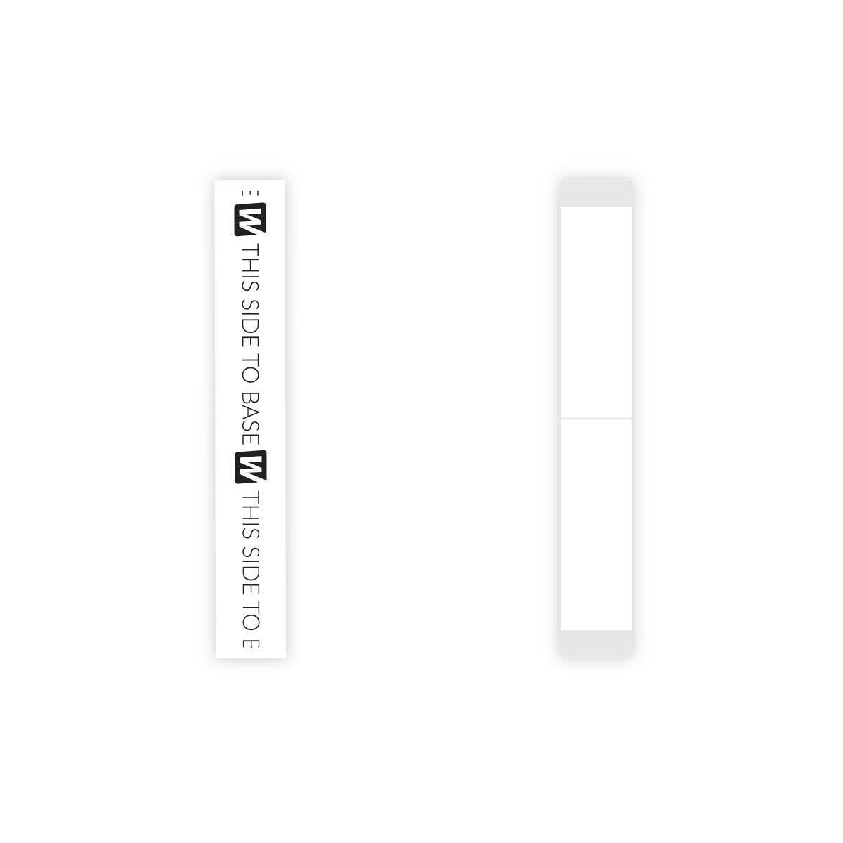 3m Clear 1522 Tape 1/2" Straight = Double Side Adhesive =1 Pack of 36pcs