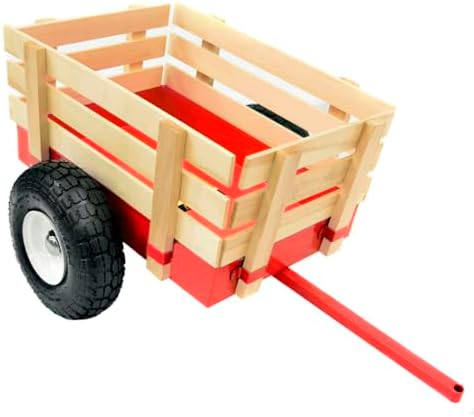 All Terrain Tricycle with Wagon (Red), CART-042R