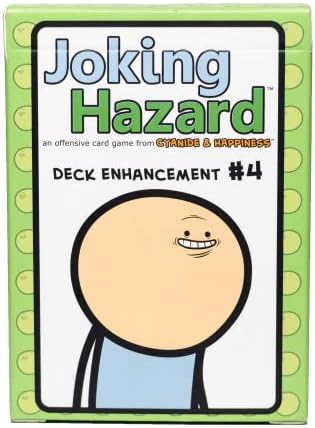 Joking Hazard Deck Enhancement #1 - Expansion Pack for Fun Party Games by Cyanide & Happiness, 100 New Hilarious Comic Cards | Perfect for Game Night