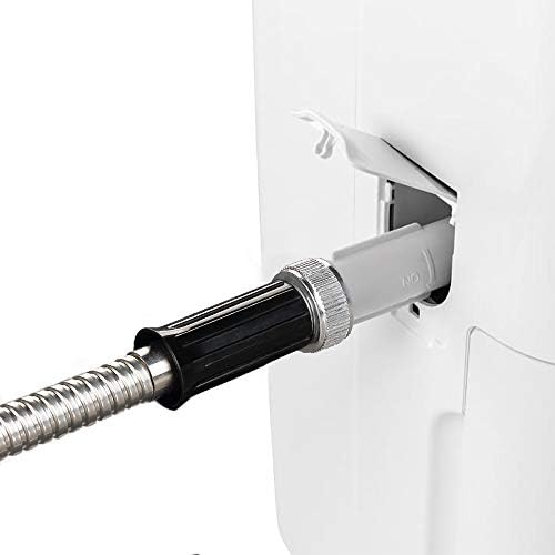 Beaulife Metal Garden Hose 100 ft Flexible No Kink Lightweight RV Drinking Water Hose Extension Leader Hose Heavy Duty Outdoor
